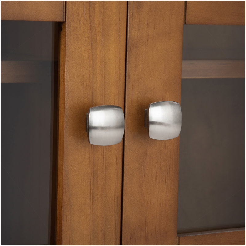 Acadian 39 Inch Wide  Wood Transitional Storage Cabinet In Light Golden Brown