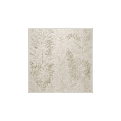 Machine Washable Beige Area Rug