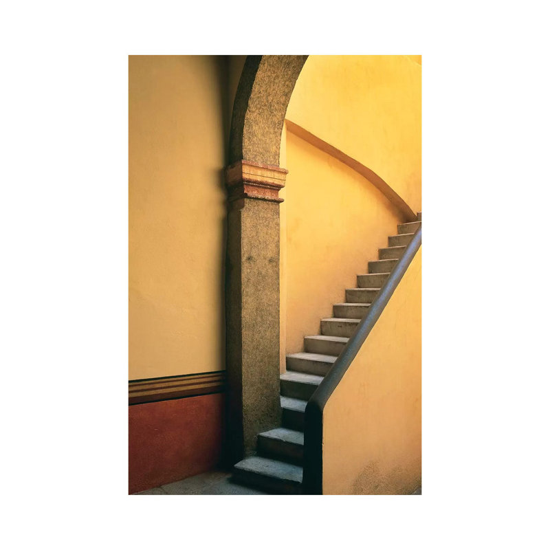 Mexico, Costalegre. Stone Stairway Of House. by Jaynes Gallery - Wrapped Canvas Gallery-Wrapped Canvas Giclée