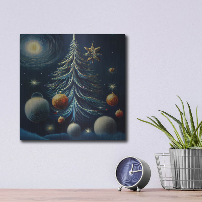 «Christmas Tree Collection 3» par Tanya Mavric, H 12 po x l 12 po