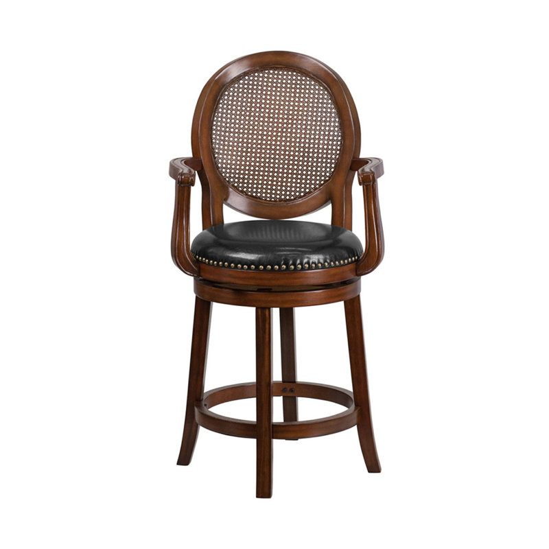 Tabouret de bar pivotant & Sauve, Tabouret de comptoir (assise à une hauteur de 26,