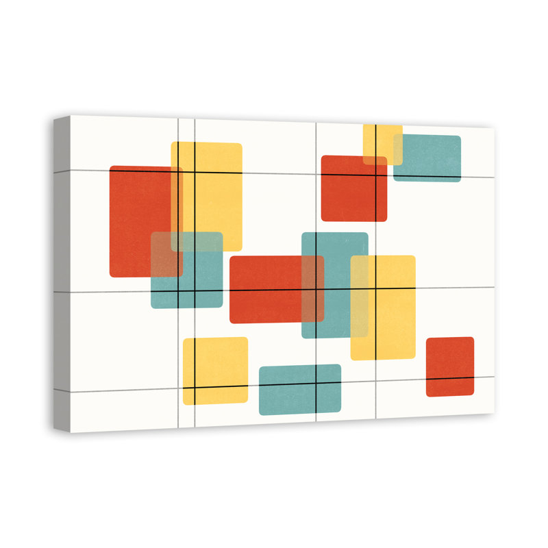 " Mid Century Modern Rectangles "