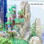 Réservoir d'aquarium semi-circulaire Enjoyment-970414265-970414266