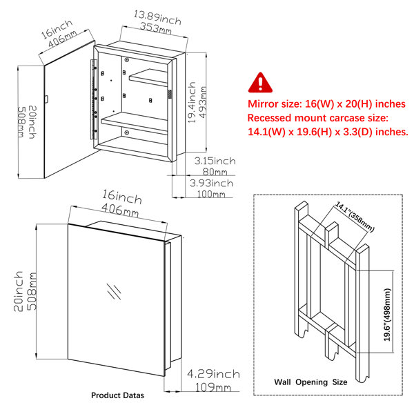 Dimensions du produit