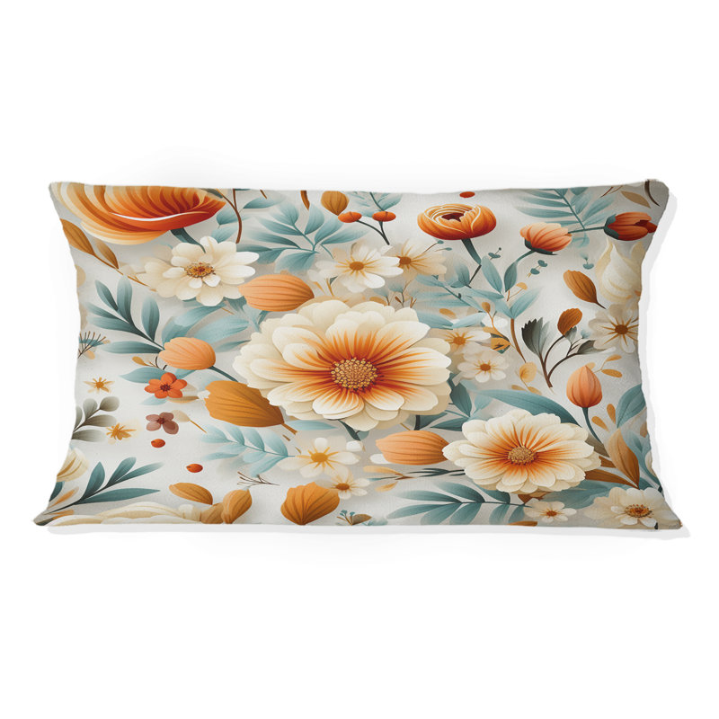 Coussin Orange Garden