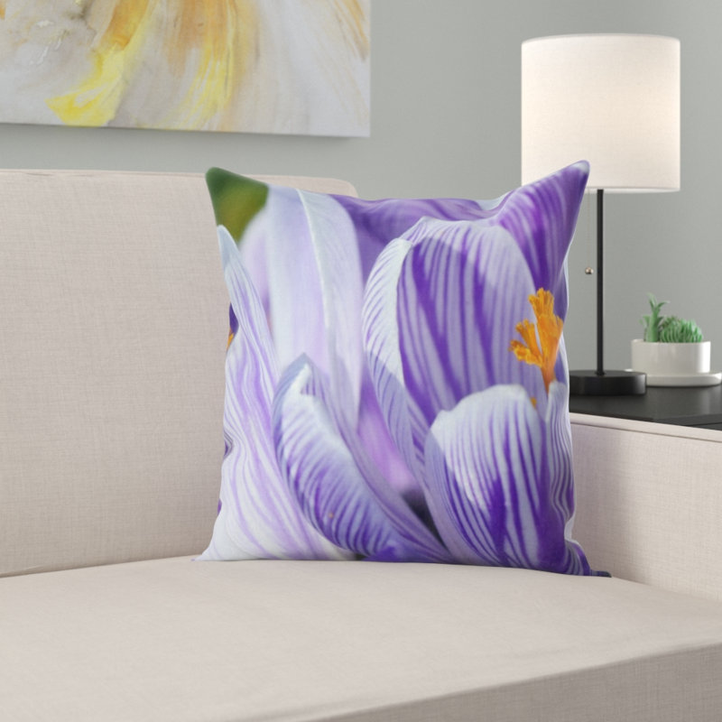 Microsuede Throw Pillow