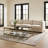 Trey Tempered Glass Top Coffee Table-78687397