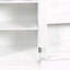 Laundry Cabinet with Tilt-Out Hamper and Adjustable Shelves, White
