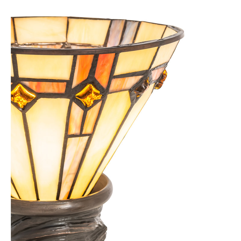 Rustic Lodge Torchiere Table Lamp