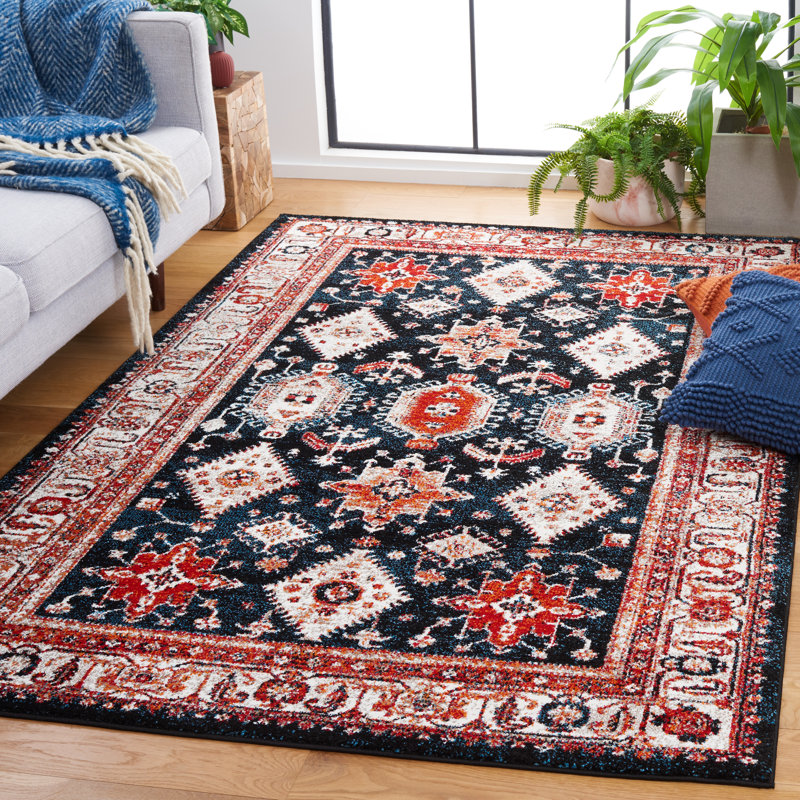 Vintage Hamadan Performance Oriental Rug, Rectangle 5'3" x 7'6"
