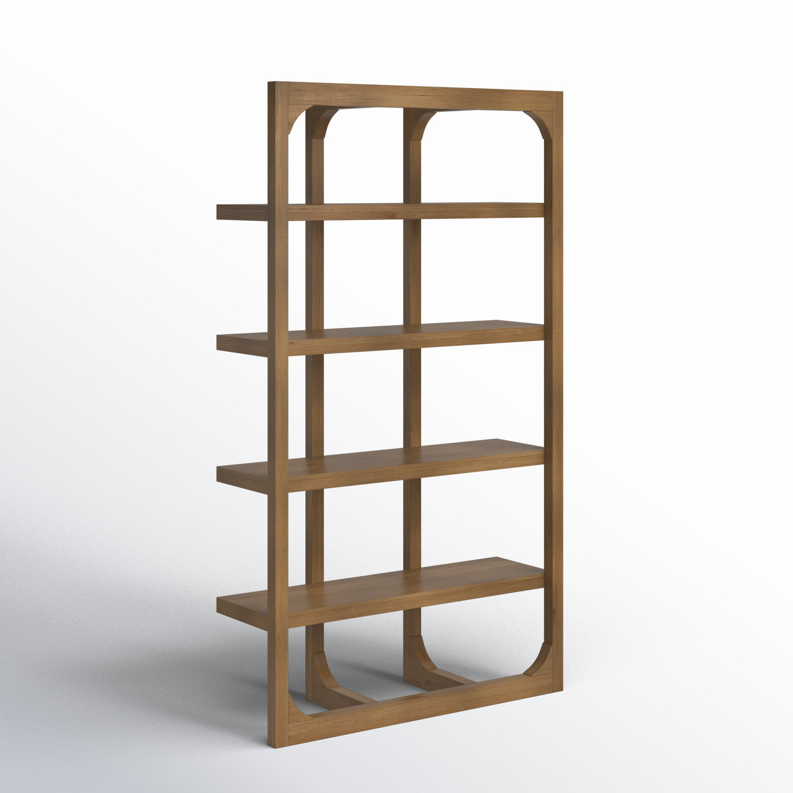 Ackley 48" Acacia Bookcase