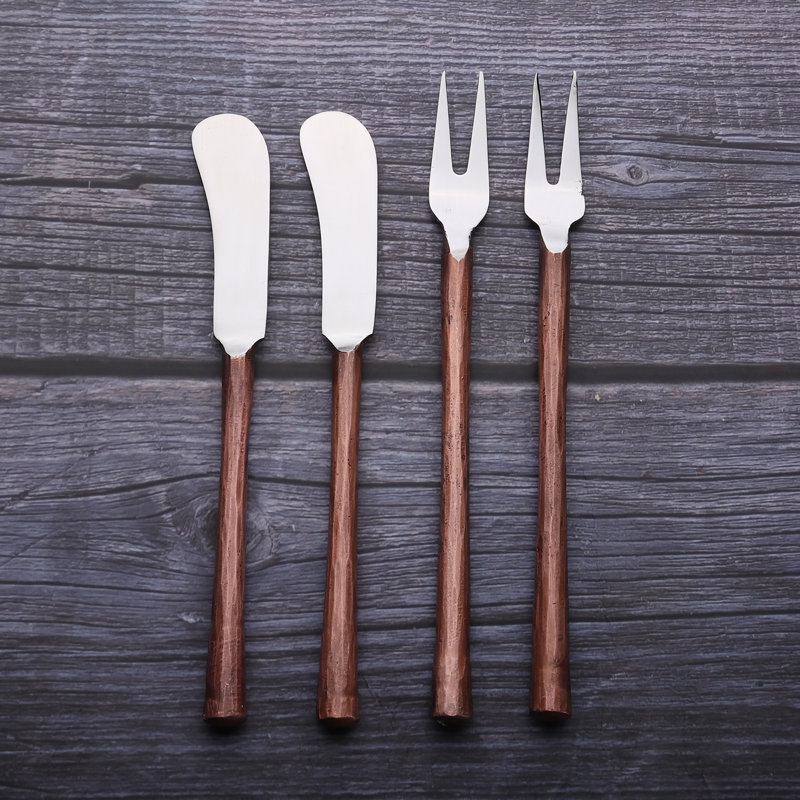 Josaiah Stainless Steel Cheese Serving Set