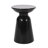 Serenita Outdoor Iron Side Tables with Flared Design, Set of 2, Perfect for Indoor and Outdoor Use, Durable and Stylish-1613571587