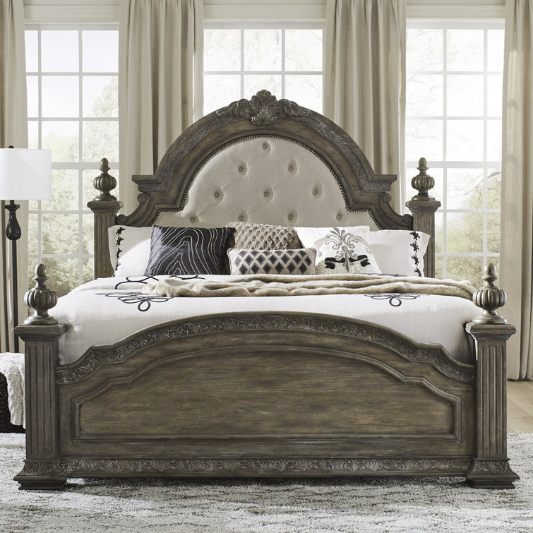 Areford Tufted and Upholstered Bed