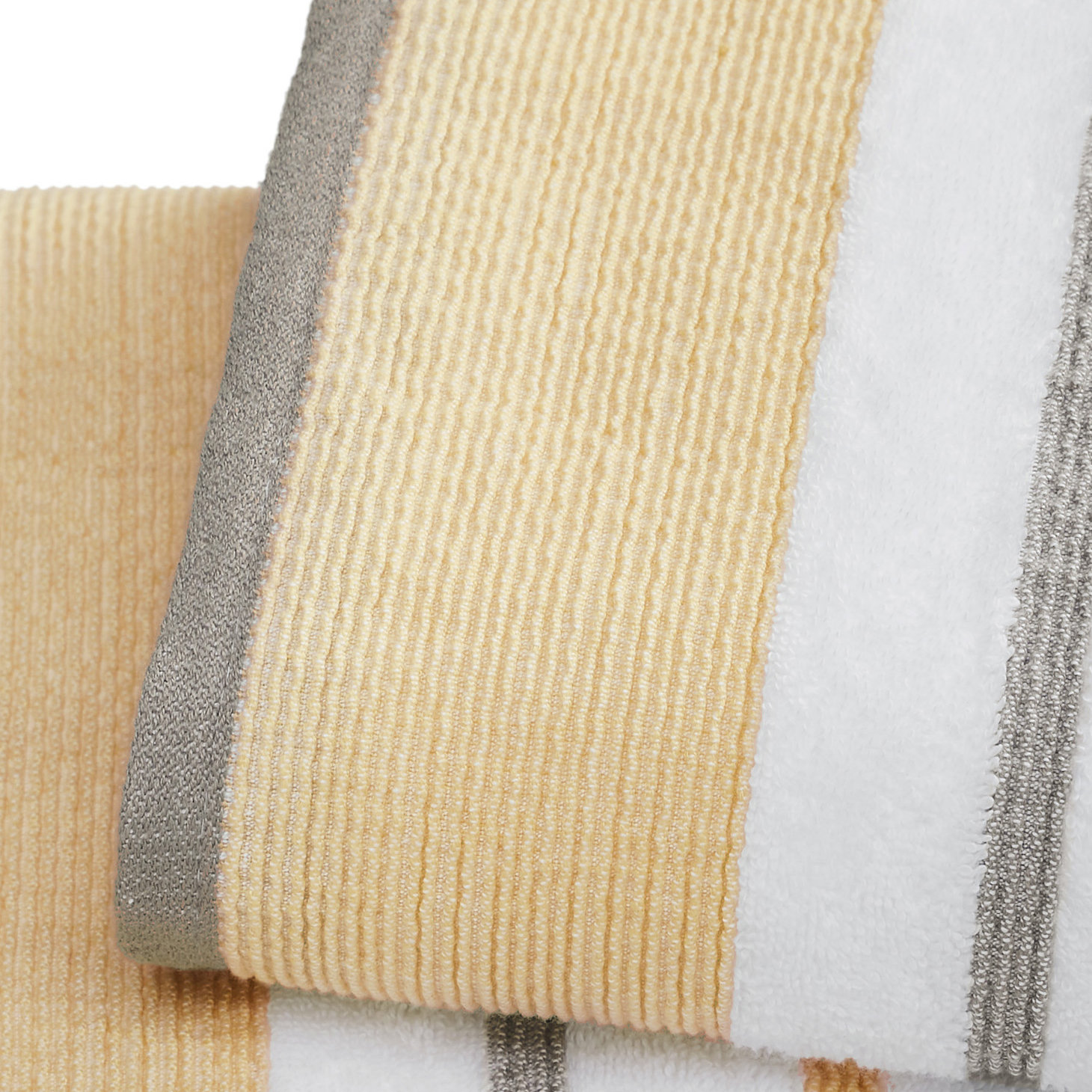 Deanthony Cotton Bath Towel, Light Gray/Mid Gray/Dark Gray, Bath Towels - 4 Pack