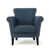 Navy Blue Polyester Blend