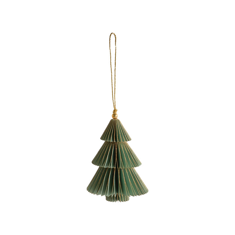10cm Handmade Solid Colour Paper Hanging Figurine Ornament