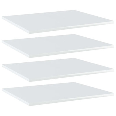 Adiy 4 Piece Wood Bracket Shelf