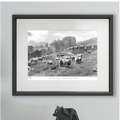 Tintagel, King Arthur's Castle 1894 by Francis Frith - Single Picture Frame Print