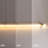 47" Led Linear Pendant Lamp Simple Modern Dinning Pendant Lamp