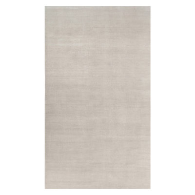 Rug & Kilim’S Oversized Contemporary Textural Solid Rug In Ivory Tones
