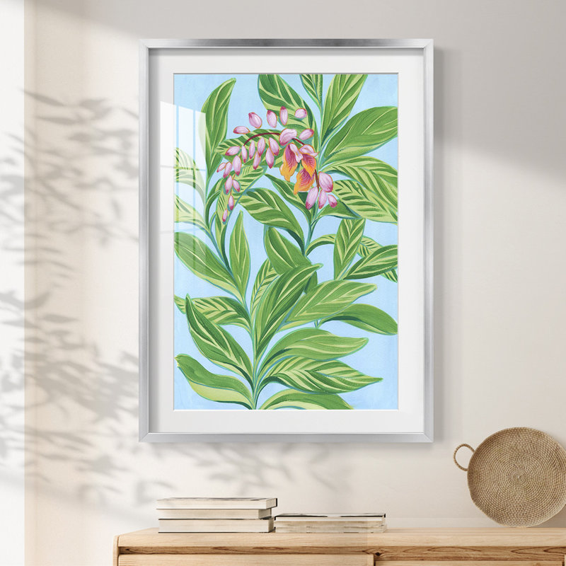 Marbrage sur toile tendue, H 25,5 po x l 17,5 po, Argent argent