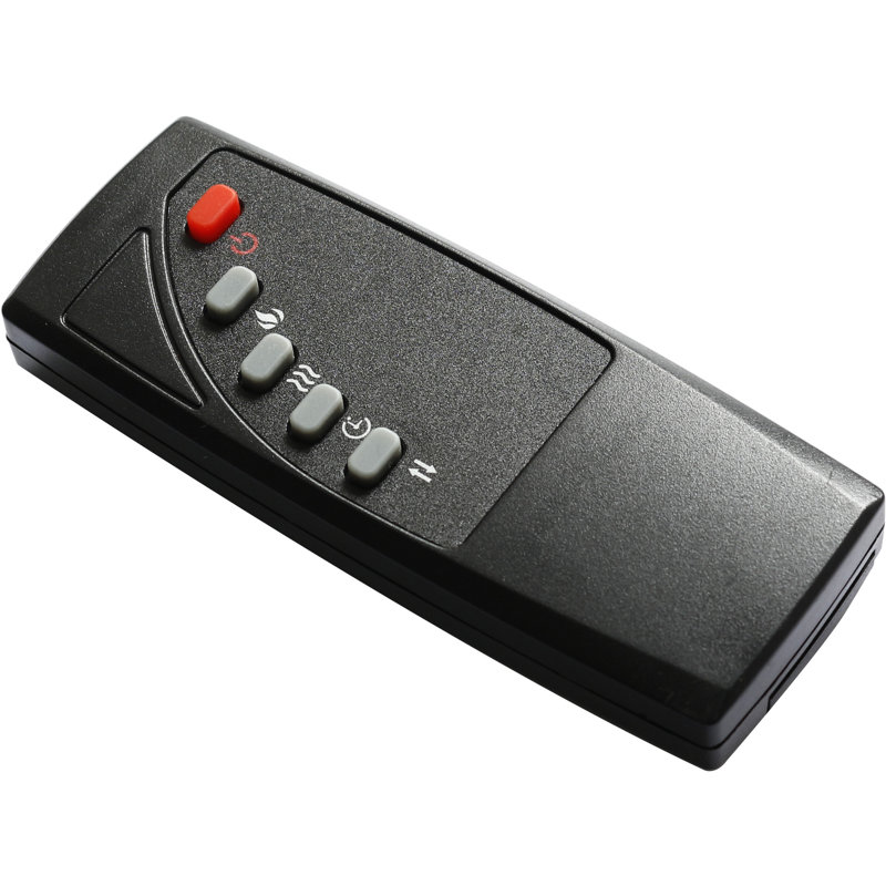 Foyer électrique de 23 pouces, effet de flamme réaliste avec bûche, télécommande, minuterie, protection contre la surchauffe, chaleur de 1400 W, 5000 / H, 11 réglages de température, 4 réglages de luminosité pour les meubles de 2000 à 2020
