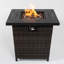 Table foyer au gaz propane 28 po