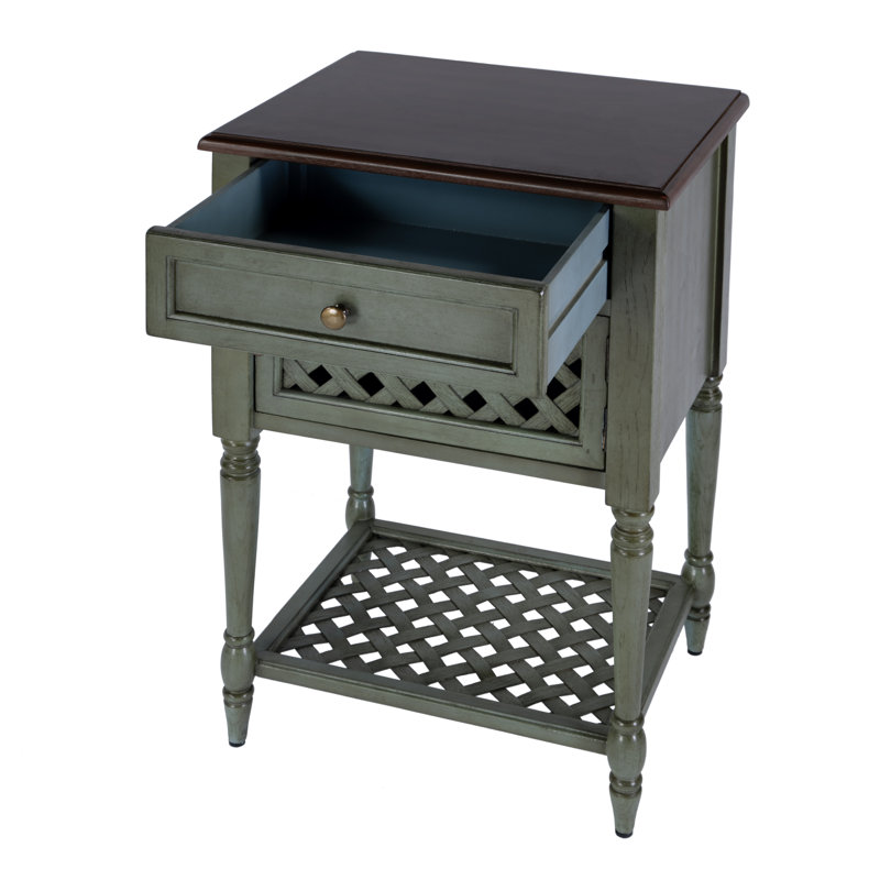 Yemina End Table with Storage