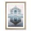The Taj Mahal in Agra India Abstract Art - Framed Print-55770850-55770851