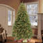 Lighted Artificial Fir Christmas Tree-50789120