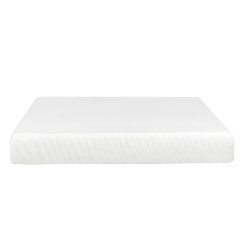 Plush 8 ''Medium Gel Memory Foam Mattress For Full Size Bed White
