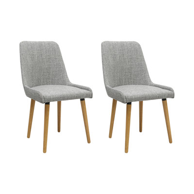 Bianca 46cm H Polyester Blend Upholstered Side Chair