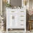Bathroom Vanity With Ceramic Sink-1250927769