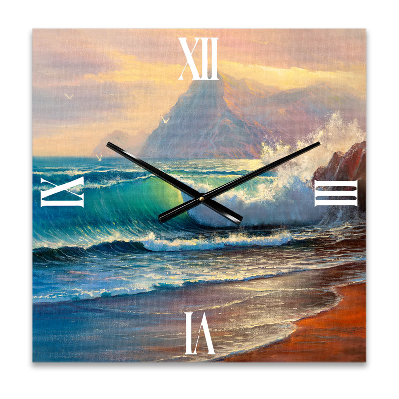 Horloge murale matin, Grand