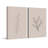 Seamless Leaves by Marmont Hill - 2 Piece Wrapped Canvas Print-929574953