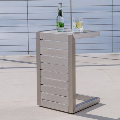 C-Shaped Patio Table