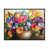Black Floater Framed