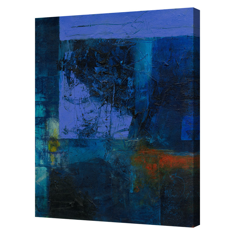 «Lugubrious» par Bob Hunt, peinture sur toile tendue