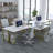 Arlie L-Shaped Metal Base Computer Desk-852620835-852620844