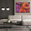 "Gerlya Mostly Salmon" par Andrea Strongwater, art mural sur toile, 54 po x 40 po-1558513372