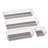  1.89'' H x 3.66'' W x 12.76'' D Organizer Set
