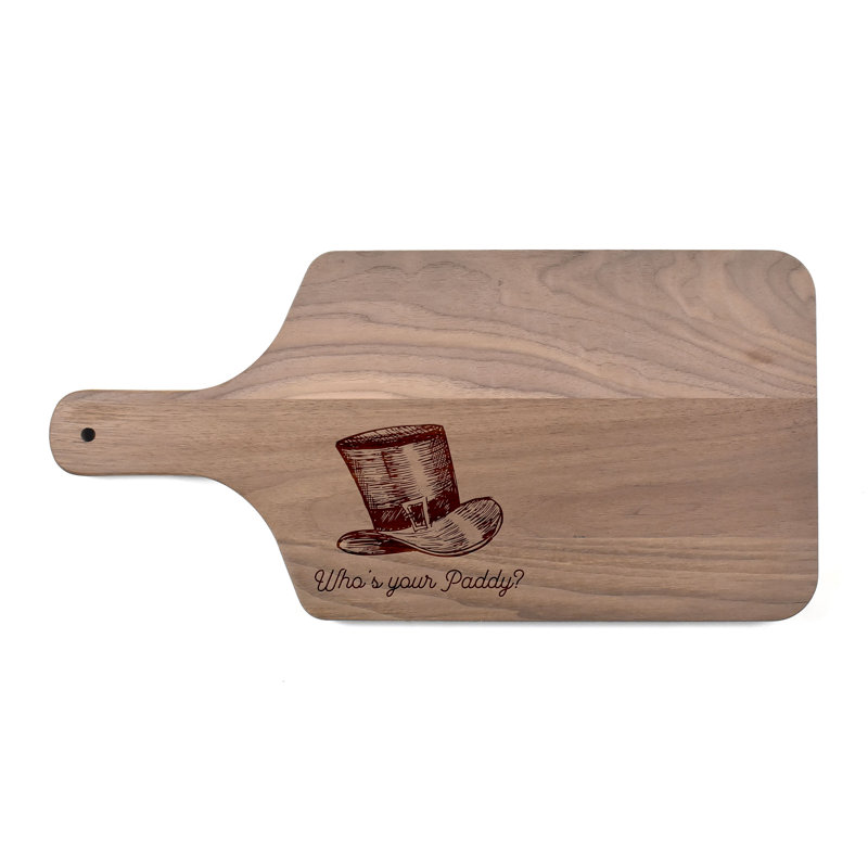 Who's Your Paddy Cutting Board, Brown