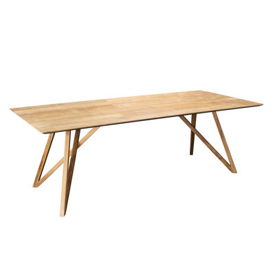 Boykin Teak Solid Wood Dining Table