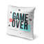  Housse et insert de coussin d'extérieur carré Game over 3D-492434244