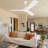 52'' White Ceiling Fan with LED Lights with Remote App Control-88202008-88202011