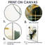 Emerald Gold Retro Geometrics - Minimalisme, art mural, salon-1521821279-1521821280
