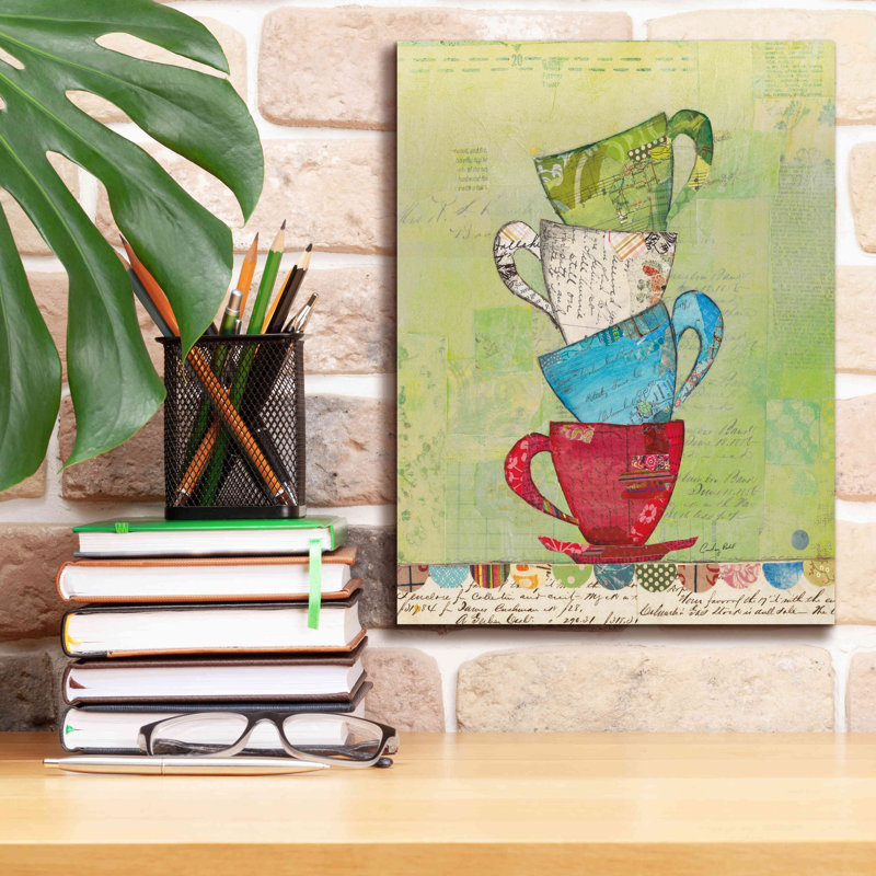 Kayte Come For Tea par Courtney Prahl, H 16 po x l 12 po x P 0,75 po