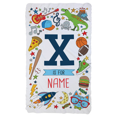 Machine Printed Throw Blanket