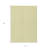 3' X 5' Yellow Geometric Washable Indoor Outdoor Area Rug